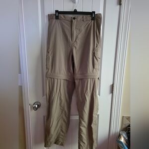 Men's Magellan Zip Off Fishing Pants Shorts Size Large